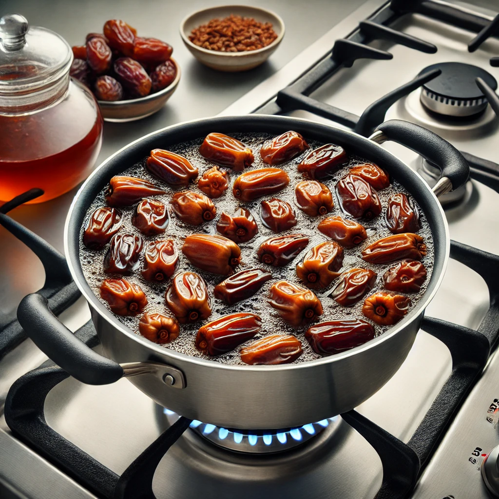 طرق صناعة دبس عسل التمر الطبيعي